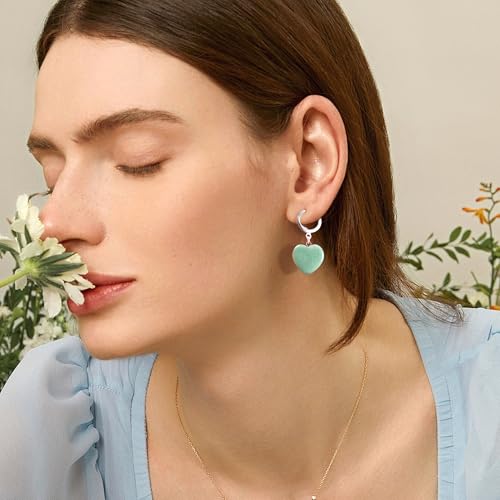 10Pcs Sterling Silver Earring Hooks Round Small Huggie Hoop with Loop Ear Leverback Hooks Hypoallergenic 14mmx2mm Ear Huggie Hoops 925 Sterling Silver Dangle Earrings Findings Jewelry Making Set - color: 10Pcs14x2mmHuggie_Silver