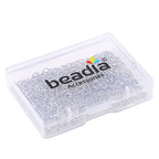 BEADIA Platinum Plated Jump Rings Non Tarnish 4mm 900pcs for Jewelry Making Findings - color: Platinum, size: 0.5x4mm