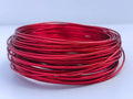 15 Gauge Anodized Aluminum Wire 49 Feet for Jewelry Making Craft DIY（1.5mm,Red,41523） - color: Red, size: 15 Gauge