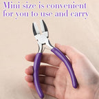 SPEEDWOX 5.5-Inch Double Nylon Flat Jaw Pliers for Jewelry Making - Soft Jaw Pliers - style: Flat Nylon Jaw Pliers