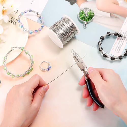 cridoz 18 Gauge Stainless Steel Wire for Jewelry Making, 1mm Baling Wire for Wrapping, Craft and Jewelry Making - size: 18 Gauge