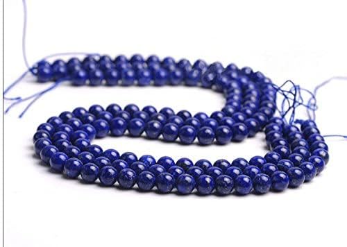 Lapis Lazuli Natural Stone Beads for Jewelry Making DIY Handmade Crafts (10mm, Blue Lapis Lazuli) - color: Blue Lapis Lazuli, size: 10mm