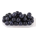 100Pcs Natural Stone 6mm BlueSand Stone Round Loose Gemstone Energy Healing Beads Hole Size 1mm DIY Smooth Beads for Bracelet Necklace Earrings Jewelry Making - color: BlueSand Stone, size: 6mm