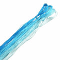 4 Skeins Mulberry Silk Floss Embroidery Thread Floss-Cross Stitch Threads China Silk Woven Jewelry Threads DIY Sewing Kits (15) - color: 15