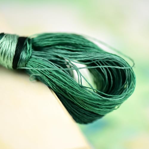 Mulberry Silk Floss Embroidery Thread Floss-Cross Stitch Threads China Silk Woven Jewelry Threads DIY Sewing Kits (05) - color: 05