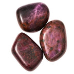 Amazing Gemstone Ruby Crystal Tumbled Stones Polished Rocks - Natural Gem Stones for Healing - DIY Crystals for Protection (1 Piece) - color: Ruby