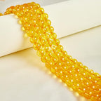 150pcs 6mm Citrine Beads Natural Gemstone Beads Round Loose Beads for Jewelry Making - color: Citrine, size: 6mm