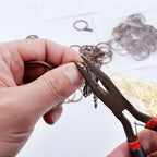 100Pcs Keychain Key Ring with Chain Bulk Split Key Chain,1.1 Inch Key Chains Parts with Open Jump Ring Connector for Jewelry Making Crafts (Mixed Colors) - color: 100Pcs Mix