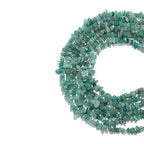 BEADIA Irregular Natural Green Aventurine Jade Stone Loose Semi Gemstone Beads for Jewelry Making 5-8mm 80cm - color: Green Aventurine Jade, size: 5-8mm 80cm