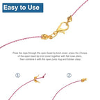 uxcell 570Pcs Jewelry Making Accessories Set with 50Pcs Lobster Claw Clasps, 400Pcs Open Rings, 120Pcs Crimp Bead Covers for Jewelry Making, Gold&Silver - color: Gold&Silver