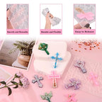 Cross Resin Molds,12 Cavity Epoxy Resin Cross Molds Silicone Molds for Keychain DIY Craft Necklace Jewelry Pendant Making Halloween Gifts