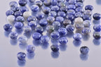 Rondelle Beads for Jewelry Making 5x8mm Natural Stone Beads 1 Strand 15.5inch Lentil Spacer Beads Rondelle Gemstone Bead Semi-Precious Stone Bead for Bracelet Necklace Crafts Blue Sodalite Bead - color: Blue Sodalite Beads
