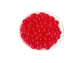 Glass Beads 6mm 140pcs Round Smooth Loose Beads for Bracelet Necklace Jewelry Making Craft DIY（6mm, 50601 Red） - color: Red, size: 6mm