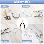 Bail Making Pliers, 6 in 1 Round Nose Pliers for Making Jump Rings, Wire Wrapping, Jewelry Making, Loop Making, Forming Bends - style: Bail Making Pliers
