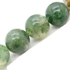 Gemstone Beads for Jewelry Making, Sold per Bag 5 Strands Inside, Moss Agate 4mm - color: Moss Agate, size: 4mm