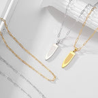 12 Pack Paperclip Chain Necklace Bulk Adjustable Gold Plated Stainless Steel Necklace Chains for Jewelry Making - color: Gold 20 Inches