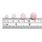 BEADIA Natural Rose Quartz Crystal Stone Round Loose Semi Gemstone Beads for Jewelry Making 4MM 89PCS - color: Rose Quartz Crystal, size: 4mm