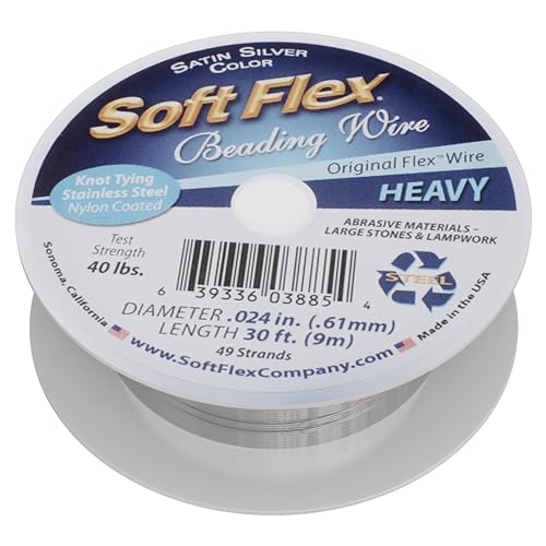 Soft Flex Best Beading Wire .024 Inch - 30 Feet (1)