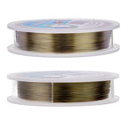 BENECREAT 28-Gauge Jewelry Wire (328 Feet/109 Yards) - Tarnish Resistant Antique Bronze Craft Wire for Bracelet, Necklace Making & Wrapping - color: Antique Bronze, size: 28-Gauge(328-Feet/109-Yard)