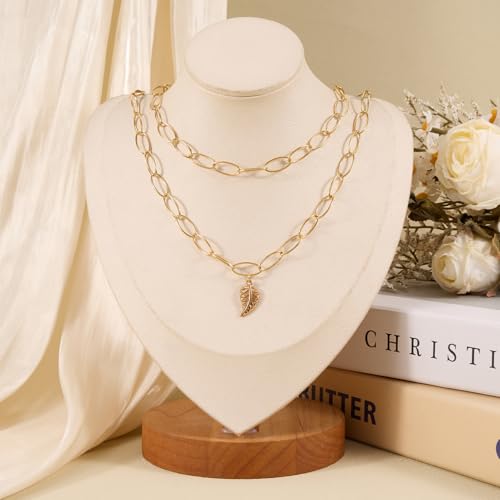 SMYHTGLIF 16.4 Feet Gold Round Wire Paperclip Jewelry Making Chains Roll Stainless Steel Chain Bulk for Jewelry Making - color: Ellipse Gold