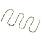 AD Beads Natural Hematite Gemstone Faceted Square Cube Loose Beads 16" 2x2mm 4x4mm (2x2mm, Metallic Pyrite) - color: Metallic Pyrite, size: 2x2mm