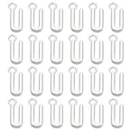 PATIKIL Letter Charm, 50pcs Alphabet Initial Pendant Charm Bulk DIY for Jewelry Making Bracelets Earrings Necklace - style: U