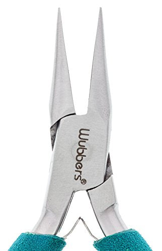 EURO TOOL (PLR-1234) Classic Wubbers Chain Nose Pliers - color: Turquoise, size: Chain Nose