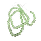 DandS ltd Crackle Lampwork Glass Beads for Jewelry Making, Natural Green, Vibrant DIY Bracelets, Necklaces, Beading Supplies & Craft Kits for Handmade Jewelry, 80pcs 0.39 inch (10mm), #J257-10 - color: Green Natural