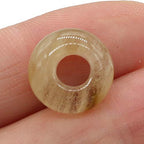 QSLLER Natural Semi-Precious Stone Large Hole Loose Beads Abacus Shape Fashionable Opal Amethyst Unakite Rose Quartz Charm Beads for Making Necklace Bracelet - color: 8x14mm