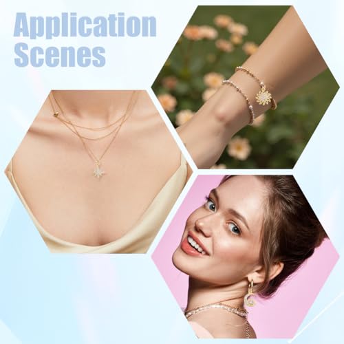 Brass 18k Gold Plated Charms Brass Pave Cubic Zirconia Charms Real 18k Gold Plated Charm Assorted Crystal Sun Star Moon Charm for Bracelet Earring Jewelry Making - size: 13mm