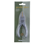 The Beadsmith Flat Nose Parallel Pliers - 5 inches (127mm), Steel Tool for Jewelry Making, No Spring - style: Flat Nose - 127mm