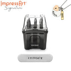 ImpressArt - Signature Homeroom Metal Stamp Set, Letters Uppercase & Numbers Bundle
