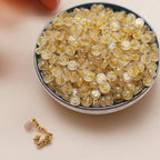 DAHI 1000PCS Letter Beads Glow in The Dark Alphabet Beads, Acrylic Round Letter Bead (A-Z) for DIY Bracelet, Necklace, Jewelry Making Supplies (Glow Gold) - color: glow gold