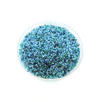 Miyuki Glass Seed Beads Round, Size 15/0, "Touch of Teal Mix, 8.2 Gram Tube