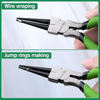 5 Inch Mini Round Nose Pliers Wire Bending Small Wire Looping Pliers For Wire Wrapping Jump Rings Making Jewelry Making Supplies Diy Crafts - style: Round Nose Pliers