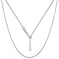 Savlano 925 Sterling Silver Solid 0.8mm Box Adjustable Bolo 14-24 Inch Chain Necklace For Women - Made in Italy Comes With a Gift Box - style: Silver
