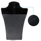 Polmart H4 Necklace Display Bust (Black Velvet, 13 ½”H)