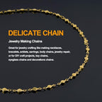 KYUNHOO 13 Feet Rhombus Link Necklace Chains Bulk on Spool Solid Stainless Steel Gold Chain for Jewelry Making with Jump Rings and Lobster Clasps - color: Rhombic Gold