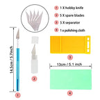 38Pcs Gundam Tools Kit Gunpla Tool Gundam Model Kit Tools Bandai Tool kit Car Model Tools Set for Hobby Model Building Making Assembling - color: 37pcs Gundam Kits Tools