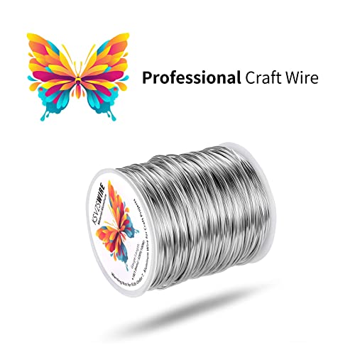 Aluminum Craft Wire 18 Gauge(1.0mm)–328 Feet(100M)+18 Gauge (1.0mm) 32.8Ft (10M) + Pliers – Bendable Metal Wire for Sculpting, Armature, Jewelry Making, DIY Crafts (Silver) - size: 18Gauge, style: Silvery