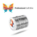 Aluminum Craft Wire 18 Gauge(1.0mm)–328 Feet(100M)+18 Gauge (1.0mm) 32.8Ft (10M) + Pliers – Bendable Metal Wire for Sculpting, Armature, Jewelry Making, DIY Crafts (Silver) - size: 18Gauge, style: Silvery