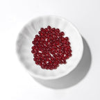 Raicegs 100pcs 4mm Garnet Beads Natural Gemstone Beads Round Loose Beads for Jewelry Making DIY Bracelets Necklace - color: Garnet, size: 4mm Round