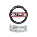 Solid Bare Stainless Steel Wire Round Selection, Dead Soft, 5OZ, 18 Gauge - color: Stainless Steel, size: Stainless Steel 5 OZ - 18 GA