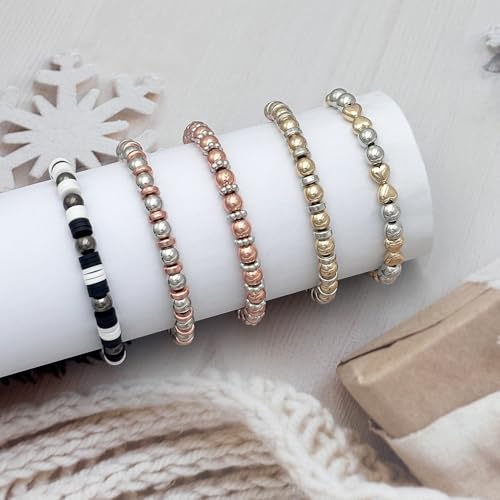 ZSFLZS 520pcs 6mm Round Spacer Beads for Bracelets Making, Heishi Polymer Flat Disc Spacer Bead for Jewelry Making, Ball Spacer Beads for Bracelets Clay Beads for Jewelry Making - size: 520pcs(6mm Balls)