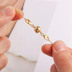 14K Gold Magnetic Necklace Clasps and Closures 925 Sterling Silver Double Lobster Clasp Magnetic Jewelry Clasps for Necklaces - color: A-14K Gold