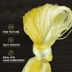 Natural 100% Silk Thread, Handmade Embroidery Thread Silk Floss 8 Colors 110m Each (75) - color: 75