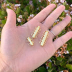 2pcs Adabele Real Yellow Gold Plated Sterling Silver 4 Strands Multi-Strand Slide Lock Tube Clasp Set Hypoallergenic Nickel Free for DIY Jewelry Making SS91-4 - color: Gold Plated Sterling Silver, size: 4-Strand Clasp - 2pcs