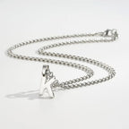 P. BLAKE Layered Initial A-Z Pendant Necklaces for Boys Men, Stainless Steel Letter Cuban Link Herringbone Chain Fashion Jewelry Gifts - color: Silver, size: Letter P