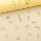 SANNIX 26Pcs Letter Charms, Full Rhinestone Letter Charms for Jewelry Making, KC Gold Initial A-Z Alphabet Letter Charm Crystal Pendants for Bracelet Necklace Earrings Crafts Making - style: Rhinestone Letter