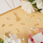 Beebeecraft 1 Box 20Pcs Lobster Claw Clasps 18K Gold 925 Sterling Silver Plated Lobster Hook Clasps Replaced Jewelry Clasps Set for DIY Jewelry Necklaces Bracelets Making - color: Gold and Silver-20pcs